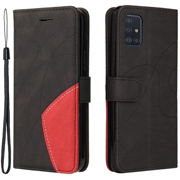 Funda Glam Serie para Samsung Galaxy A10 - Estilo Cartera - Árbol Floreciente