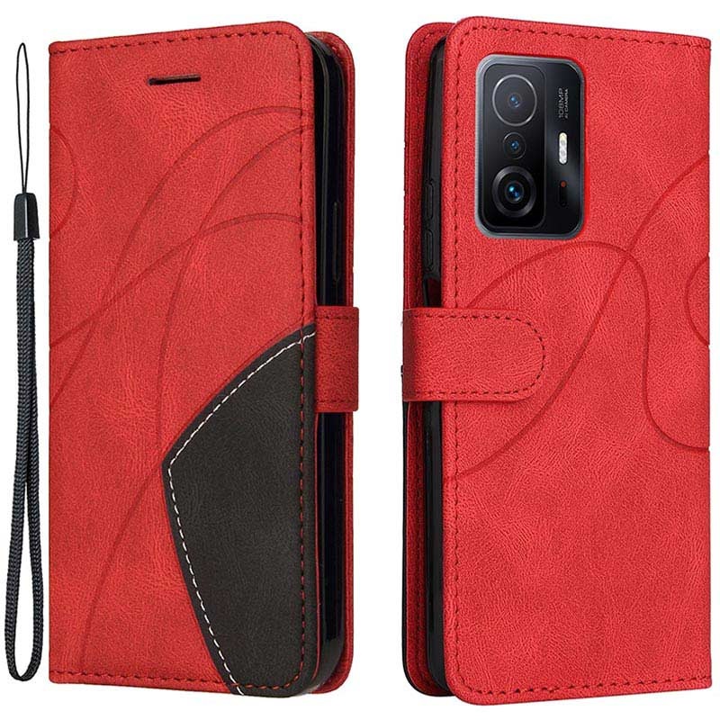 Funda Estilo Cartera Bi-Color Series para Xiaomi 11T/11T Pro