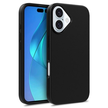 Carcasa Biodegradable para iPhone 16 - Negro