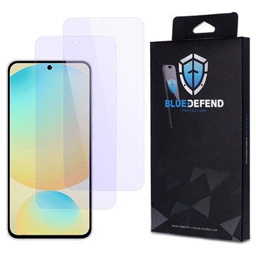 Protector de Pantalla de Cristal Templado BlueDefend Anti-Blue Light para Samsung Galaxy S25 FE - 2 Pcs.