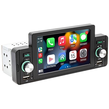 Autoestéreo Bluetooth con CarPlay / Android Auto SWM 160C