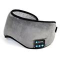 Antifaz Bluetooth con banda para la cabeza para dormir / Antifaz para los ojos con reproducción de música inteligente - Gris