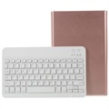 Funda con Teclado Bluetooth para Samsung Galaxy Tab A 10.1 (2019) - Rosa Dorado