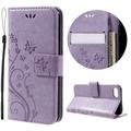 Funda Mariposa para iPhone 7, iPhone 8, iPhone SE (2020), iPhone SE (2022) - Estilo Cartera - Violeta