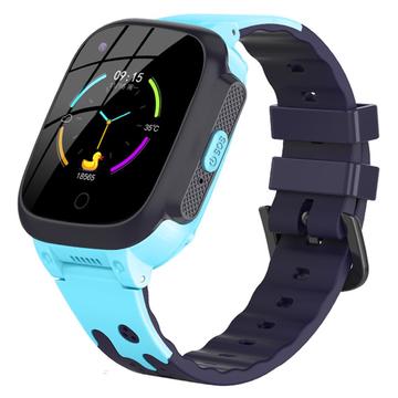 C1 1.3" Pantalla Cuadrada 4G Niños Smart Watch Soporte Video Llamada Posición Tracker