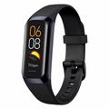 C60 1.1 pulgadas Reloj inteligente resistente al agua Monitor de frecuencia cardíaca Oxígeno sanguíneo Detección de temperatura corporal Fitness Tracker Deportes pulsera inteligente - Negro