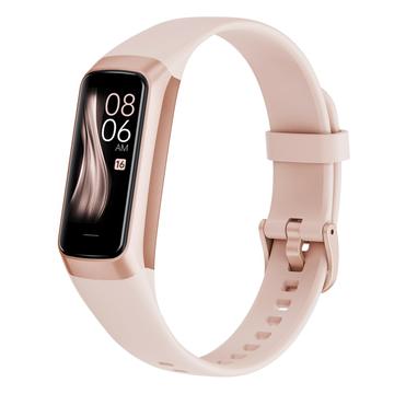 C60 1.1 pulgadas Reloj inteligente resistente al agua Monitor de frecuencia cardíaca Oxígeno sanguíneo Detección de temperatura corporal Fitness Tracker Deportes pulsera inteligente