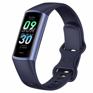 C68 1.1" Smart Bracelet Slim Fitness Watch with Heart Rate Health Monitoring - Azul