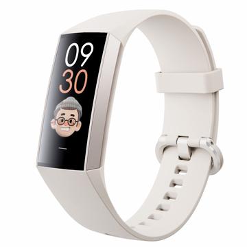C80 1.1" AMOLED Screen Body Temperature Smart Bracelet with Heart Rate, Blood Pressure, Blood Oxygen Monitoring - Starlight