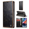 Funda Caseme Serie 003 para iPhone 14 - Estilo Cartera - Marrón