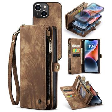 Funda Multifuncional Caseme 2-en-1 para iPhone 14 Plus - Marrón