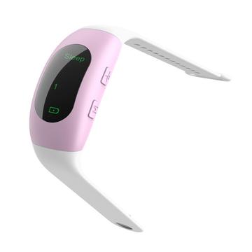 Pulsera CES Microcorriente para dormir con 3 modos y temporizador automático - Rosa