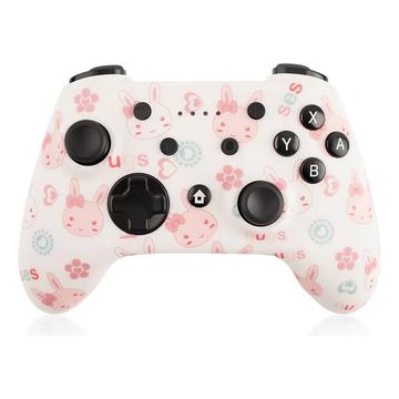 CX-270C Mando de Juego Inalámbrico Bluetooth para Nintendo Switch/PC/Smartphones/Tablets - Conejo