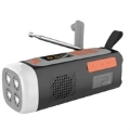 Radio Solar de Manivela para Camping / Altavoz Bluetooth LR-7A - 4500mAh, AM/FM/SW