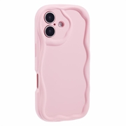 Funda TPU Candy Color Wavy iPhone 16