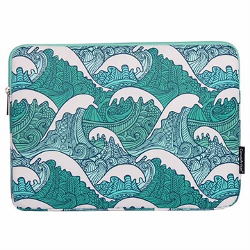 CanvasArtisan Funda Universal para Portátil con Cremallera - 15" - Waves