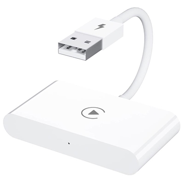 Adaptador Inalámbrico CarPlay para iOS - USB, USB-C - Blanco