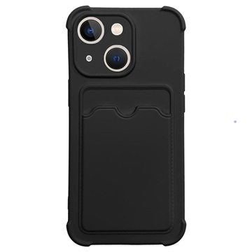 Carcasa de Silicona Serie Card Armor para iPhone 13 Mini - Negro