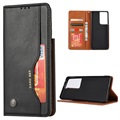 Card Set Series Sony Xperia 5 Wallet Case - Black