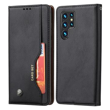 Funda Serie Card Set para Samsung Galaxy S24 Ultra - Estilo Cartera - Negra