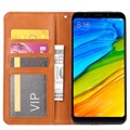 Funda Estilo Cartera para OnePlus 6T - Serie Card Set - Marrón