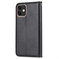 Funda Estilo Cartera para iPhone 11 - Serie Card Set - Negro