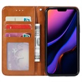 Funda Estilo Cartera para iPhone 11 - Serie Card Set - Marrón