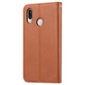 Card Set Series Huawei P30 Lite Wallet Case - Brown