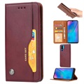 Card Set Huawei P30 Pro Wallet Case - Wine Red