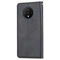 Funda Estilo Cartera Para OnePlus 7T - Serie Card Set - Negro