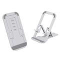 Soporte para teléfono plegable estilo tarjeta - Plata