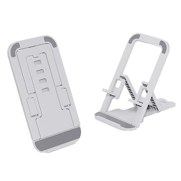 Soporte para teléfono plegable estilo tarjeta - Plata