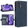 Funda Estilo Cartera Cardholder Serie para Motorola Edge 30 Neo - Azul