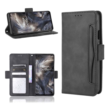 Funda Estilo Cartera Cardholder Serie para OnePlus Nord - Negro