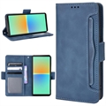 Funda Estilo Cartera Cardholder Serie para Sony Xperia 10 V - Azul