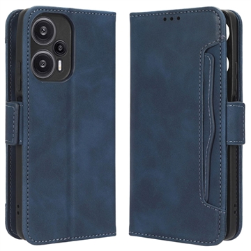 Funda Cardholder Serie para Xiaomi Redmi Note 12 Turbo/Poco F5 - Estilo Cartera - Azul