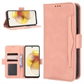 Funda Cardholder Serie para Motorola Moto G73 - Estilo Cartera - Rosa