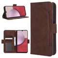 Funda Cardholder Serie para Samsung Galaxy A14/A14 5G - Estilo Cartera - Marrón