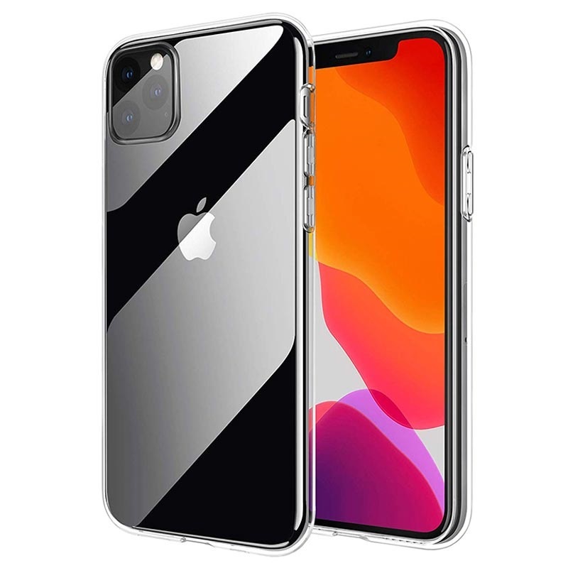 Funda de TPU con 2x Protector de Pantalla para iPhone 11 Pro