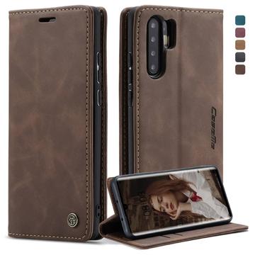 Funda Caseme Serie 013 para Huawei P30 Pro - Estilo Cartera - Café