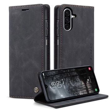 Funda Caseme Serie 013 para Samsung Galaxy A17 - Estilo Cartera - Negro