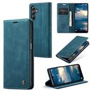 Funda Caseme Serie 013 para Samsung Galaxy A25 - Estilo Cartera - Azul