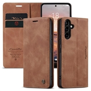 Funda Caseme Serie 013 para Samsung Galaxy A54 5G - Estilo Cartera - Marrón