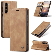 Funda Caseme Serie 013 para Samsung Galaxy S24 - Estilo Cartera - Marrón