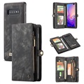 Funda Caseme 2-en-1 para Samsung Galaxy S10 - Estilo Cartera - Negro