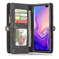 Funda Caseme 2-en-1 para Samsung Galaxy S10 - Estilo Cartera - Negro