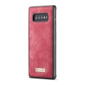 Funda Caseme 2-en-1 para Samsung Galaxy S10+ - Estilo Cartera - Rojo