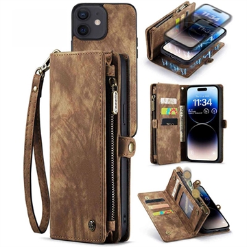 Funda Multifuncional Caseme 2-en-1 para iPhone 12/12 Pro - Marrón