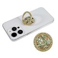 Soporte para anillo de teléfono celular Rhinestone Teléfono Kickstand Grip Rotación Universal Multi Angle Metal Phone Back Grip