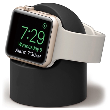 Soporte de Carga para Apple Watch Series Ultra/8/SE (2022)/7/SE/6/5/4/3/2/1 - Negro